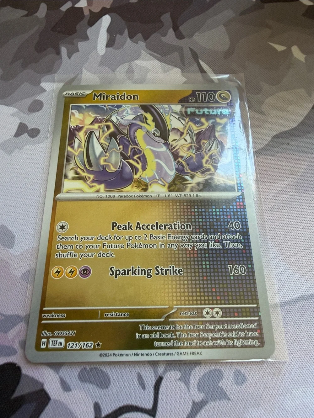 Miraidon Pokémon Card Lot | 3 Holo & Reverse Holo Cards ✨5/$25✨